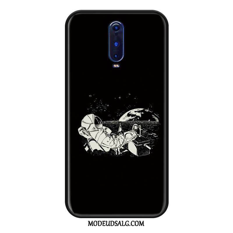 Oppo R17 Pro Etui / Cover Beskyttelse Silikone Trend Af Personlighed Blød