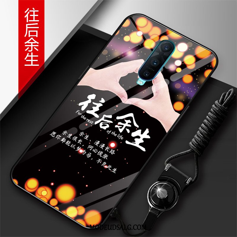 Oppo R17 Pro Etui / Cover Elskeren Net Red Kreativ Glas