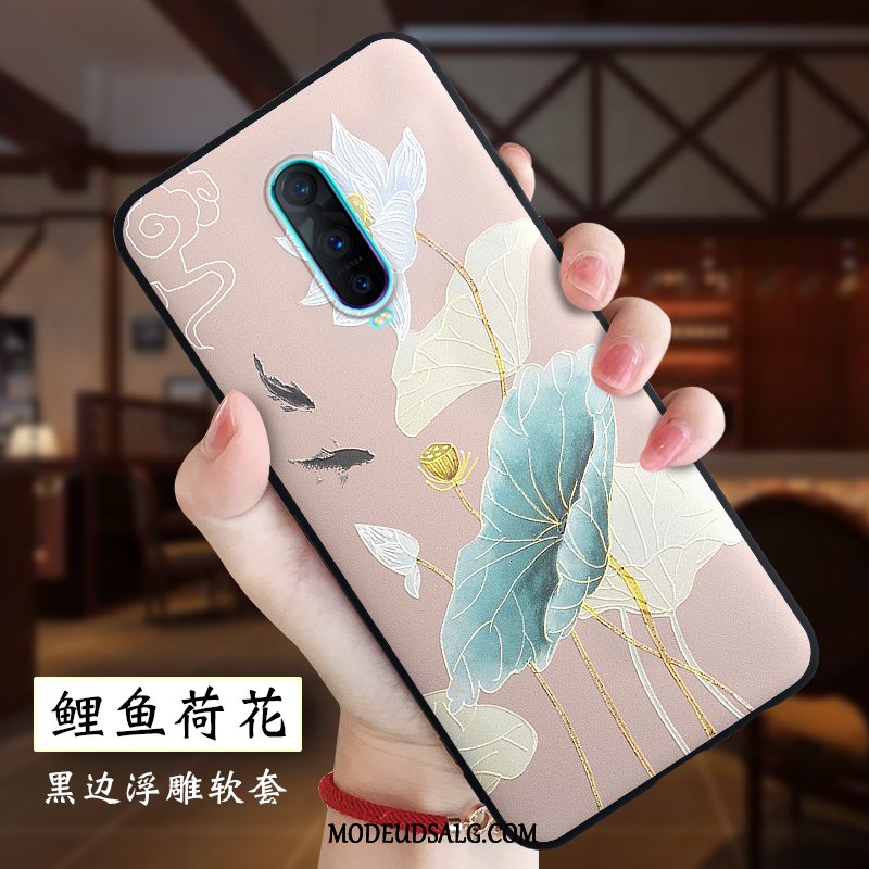 Oppo R17 Pro Etui Lilje Blød Relief Beskyttelse Kreativ