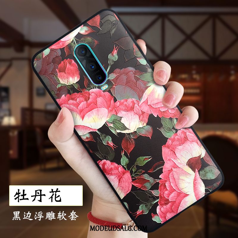 Oppo R17 Pro Etui Lilje Blød Relief Beskyttelse Kreativ