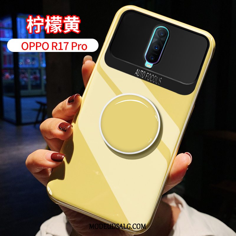 Oppo R17 Pro Etui Net Red Beskyttelse Lyserød Silikone Kreativ