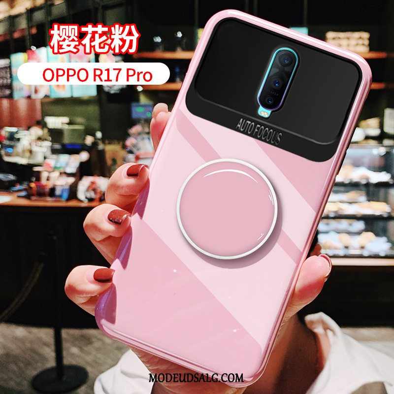 Oppo R17 Pro Etui Net Red Beskyttelse Lyserød Silikone Kreativ