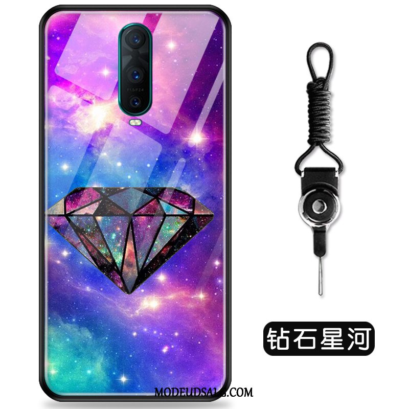 Oppo R17 Pro Etui Ny Smuk Anti-fald Cover Hærdet Glas