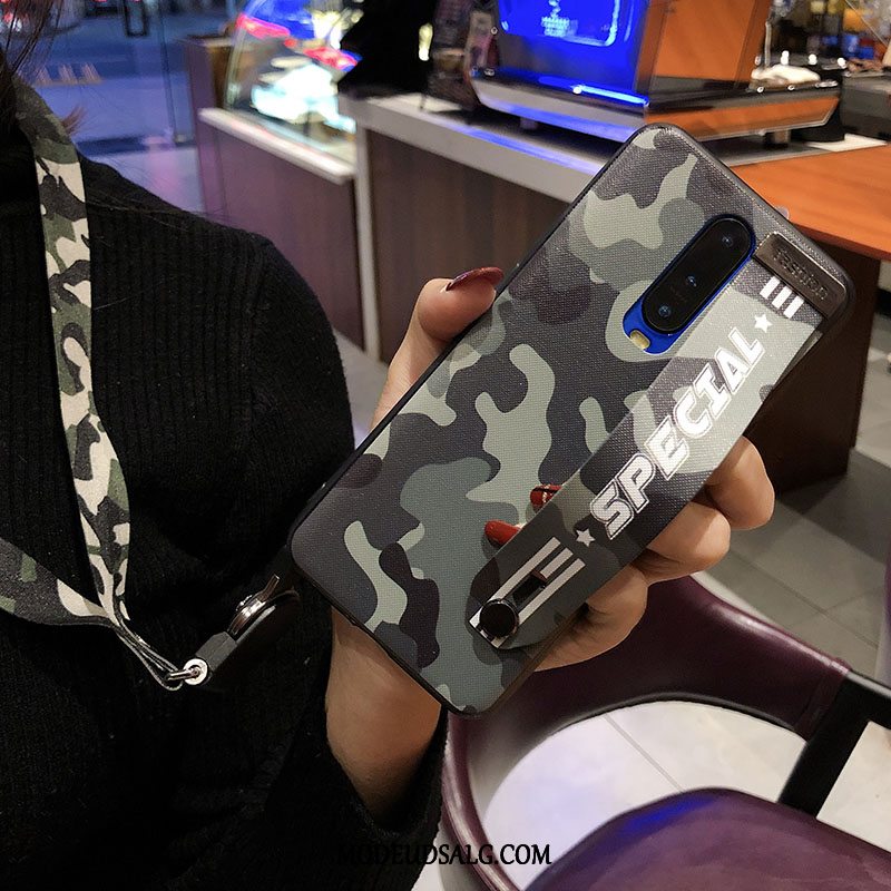 Oppo R17 Pro Etui Trendy Camouflage Blød Beskyttelse Cover