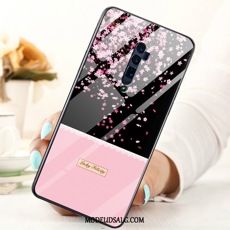 Oppo Reno 10x Zoom Etui / Cover Anti-fald Membrane Hærdning Ring Glas