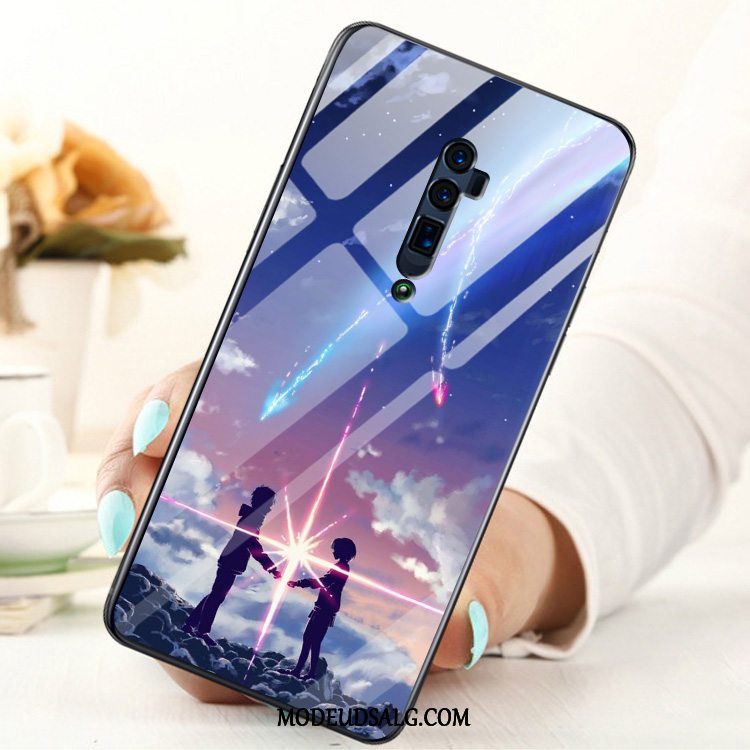 Oppo Reno 10x Zoom Etui Kreativ Glas Alt Inklusive Lyserød