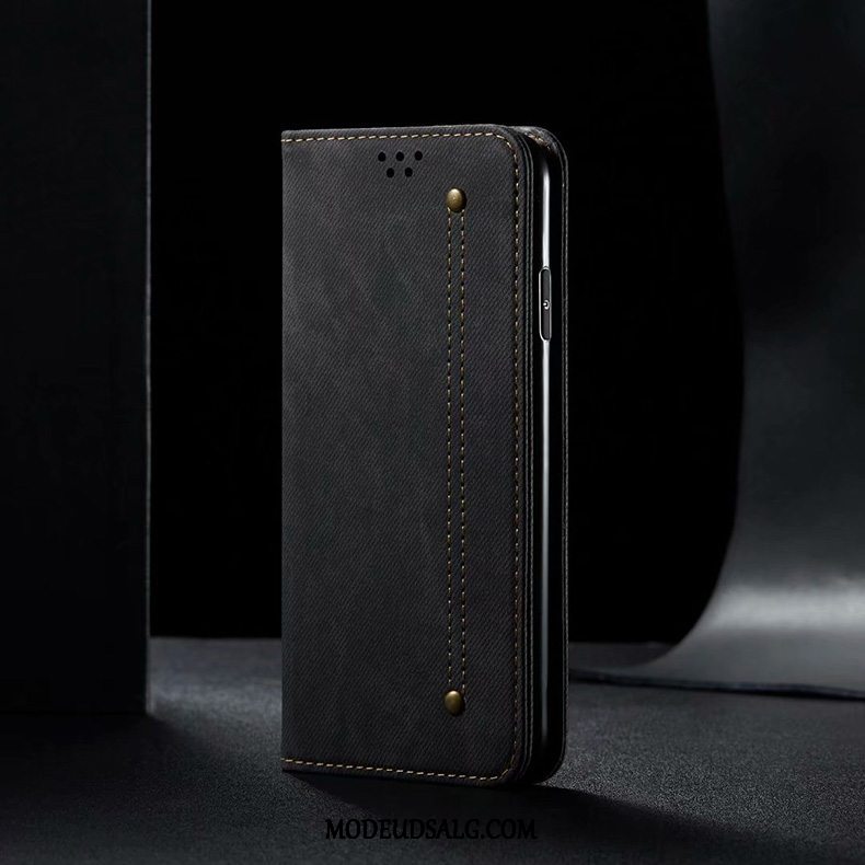 Oppo Reno 2 Etui Beskyttelse Cover Folio Lædertaske Rød