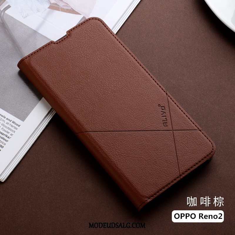 Oppo Reno 2 Etui Beskyttelse Kreativ Mode Hærdning Membrane