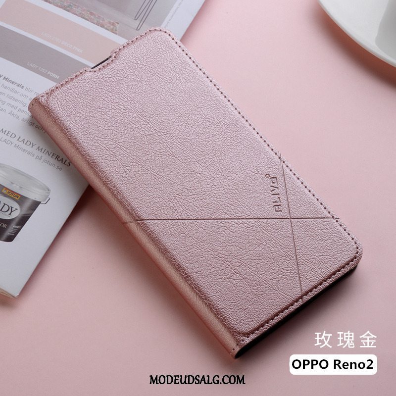 Oppo Reno 2 Etui Beskyttelse Kreativ Mode Hærdning Membrane