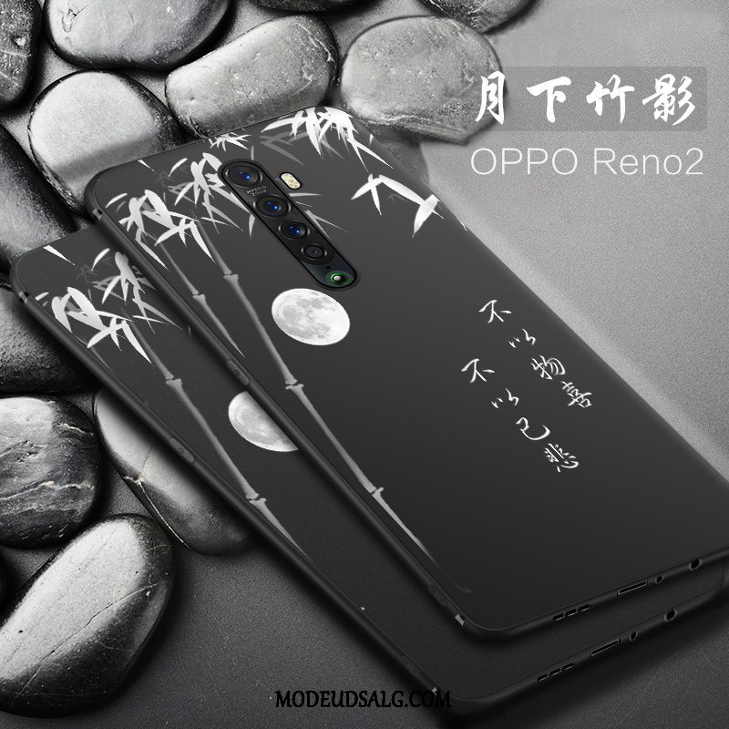 Oppo Reno 2 Etui Blød Tynd Anti-fald Trend Nubuck