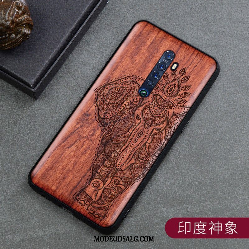 Oppo Reno 2 Etui / Cover Beskyttelse Ny Skulptur Vintage