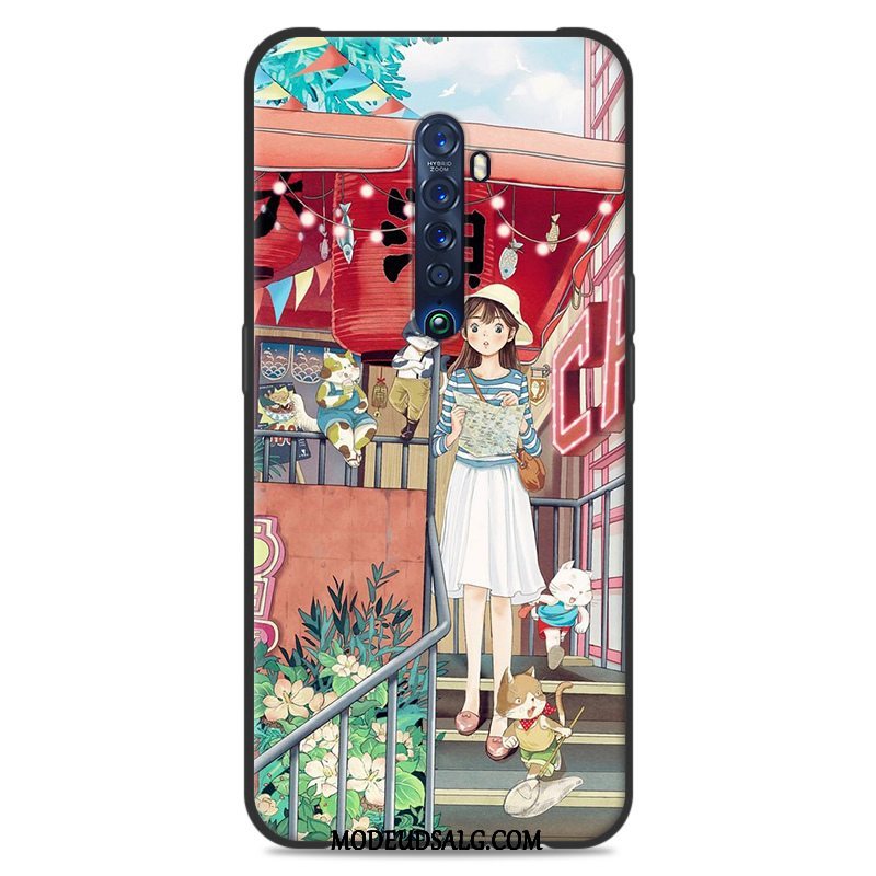 Oppo Reno 2 Etui / Cover Lilje Hængende Ornamenter Lille Sektion Frisk