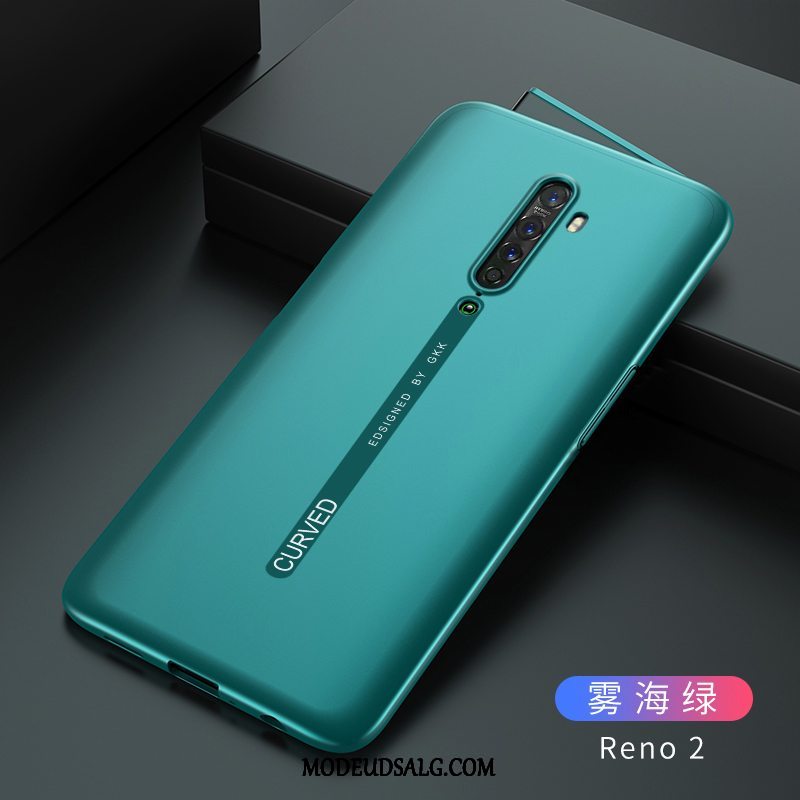 Oppo Reno 2 Etui / Cover Ny Anti-fald Beskyttelse Af Personlighed Grøn