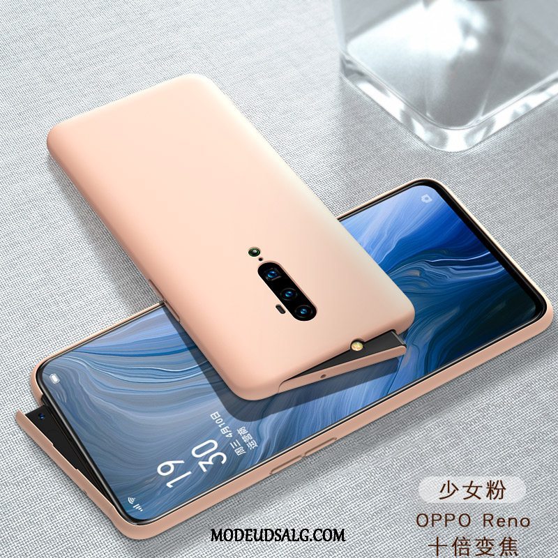 Oppo Reno 2 Etui Membrane Cover Blød Silikone Anti-fald