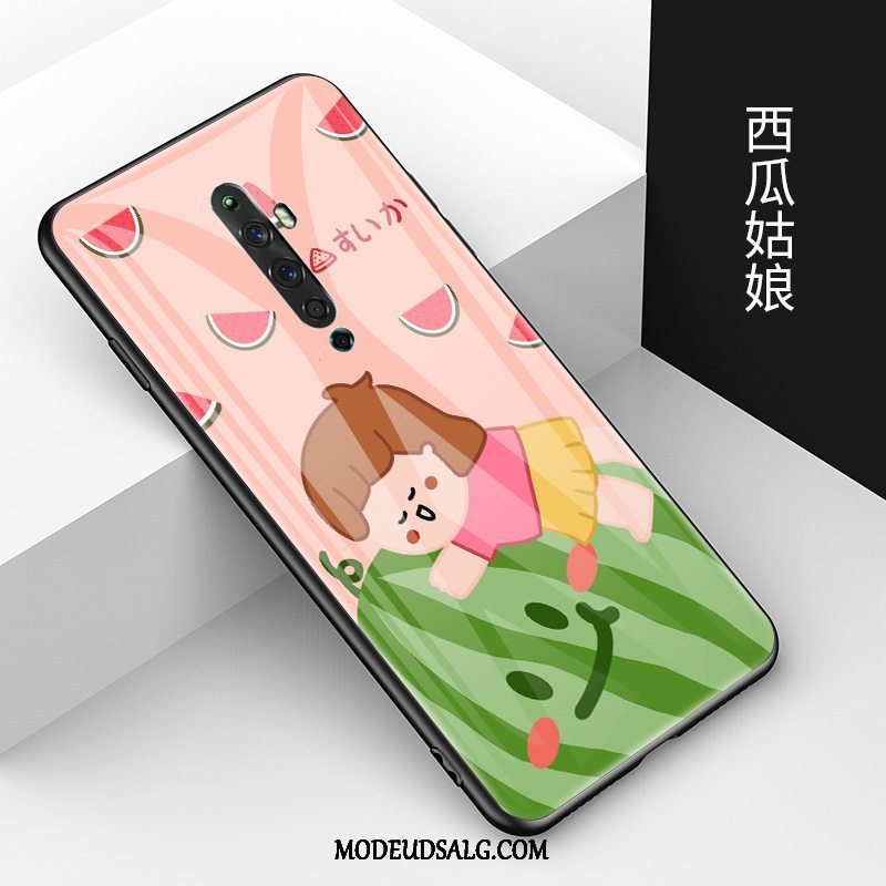 Oppo Reno 2 Z Etui / Cover Anti-fald Alt Inklusive Trendy Hærdet Glas Cartoon