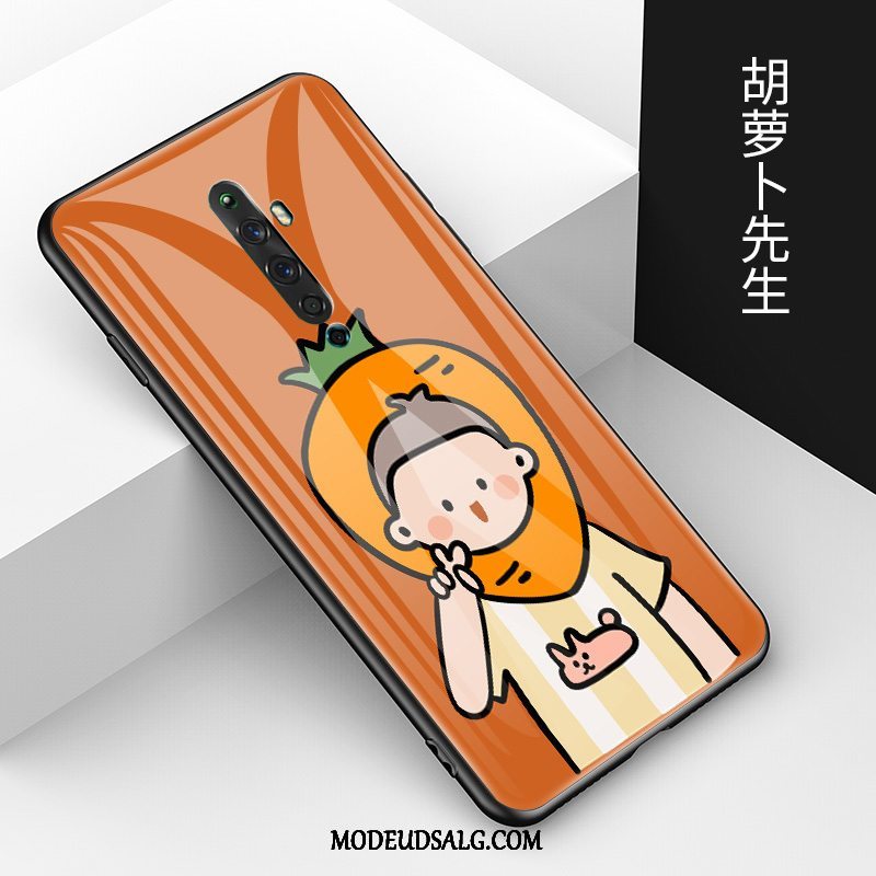 Oppo Reno 2 Z Etui / Cover Anti-fald Alt Inklusive Trendy Hærdet Glas Cartoon