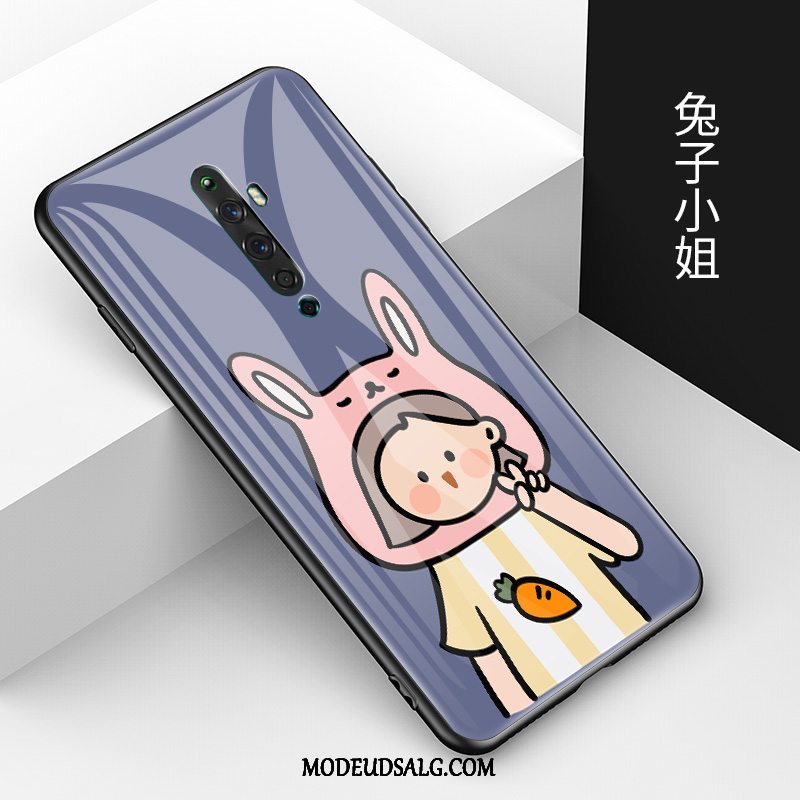 Oppo Reno 2 Z Etui / Cover Anti-fald Alt Inklusive Trendy Hærdet Glas Cartoon