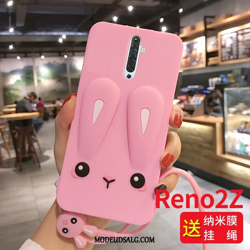 Oppo Reno 2 Z Etui / Cover Hængende Ornamenter Smuk Kanin Anti-fald Af Personlighed