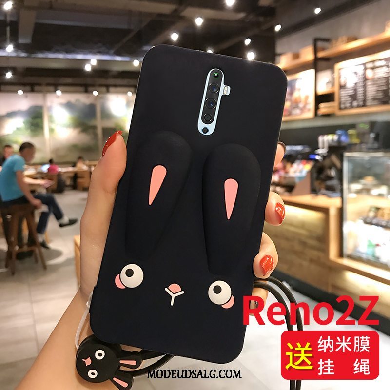 Oppo Reno 2 Z Etui / Cover Hængende Ornamenter Smuk Kanin Anti-fald Af Personlighed