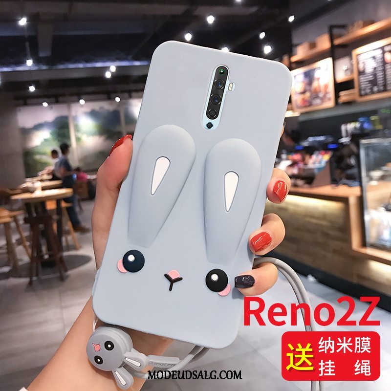 Oppo Reno 2 Z Etui / Cover Hængende Ornamenter Smuk Kanin Anti-fald Af Personlighed