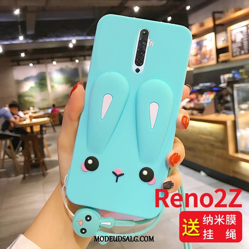 Oppo Reno 2 Z Etui / Cover Hængende Ornamenter Smuk Kanin Anti-fald Af Personlighed