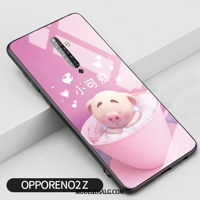 Oppo Reno 2 Z Etui Elskeren Anti-fald Alt Inklusive Smuk Glas