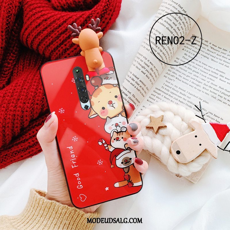 Oppo Reno 2 Z Etui Elskeren Anti-fald Jul Cartoon Lille Sektion