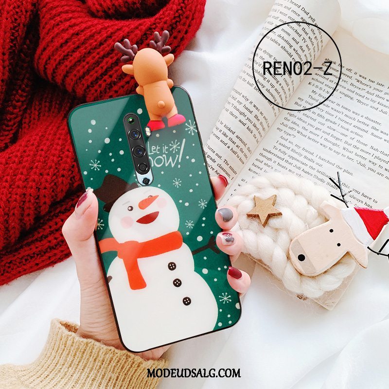 Oppo Reno 2 Z Etui Elskeren Anti-fald Jul Cartoon Lille Sektion