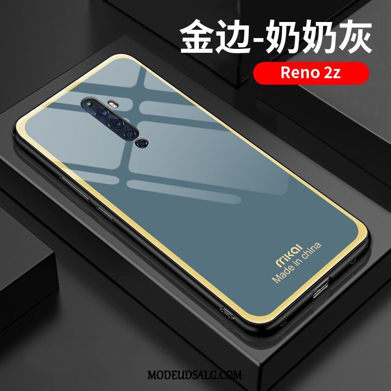 Oppo Reno 2 Z Etui Glas Trend Af Personlighed Anti-fald Silikone