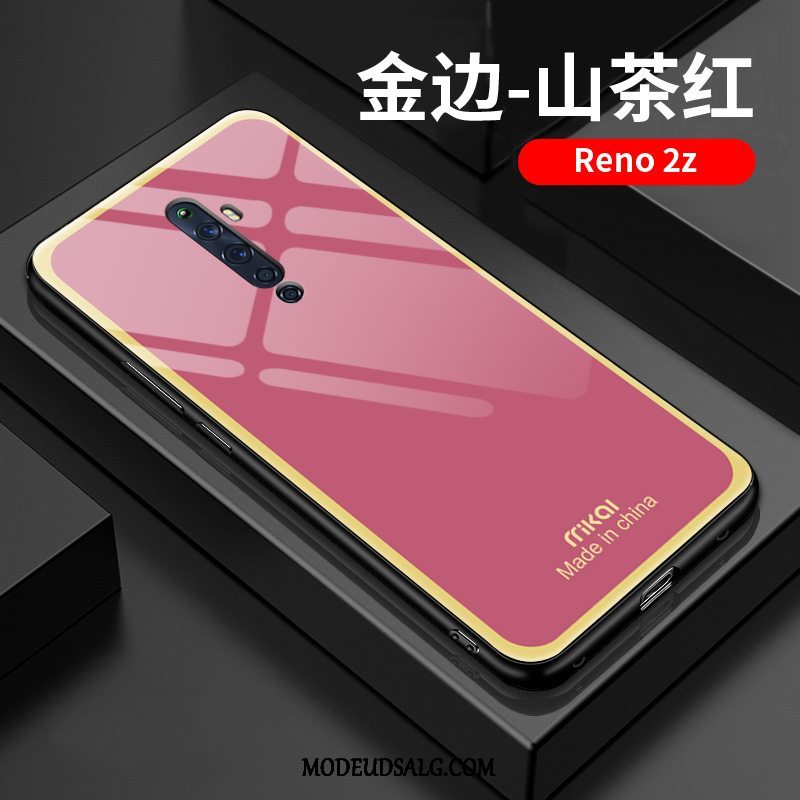 Oppo Reno 2 Z Etui Glas Trend Af Personlighed Anti-fald Silikone