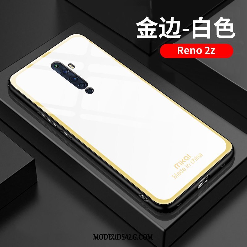 Oppo Reno 2 Z Etui Glas Trend Af Personlighed Anti-fald Silikone