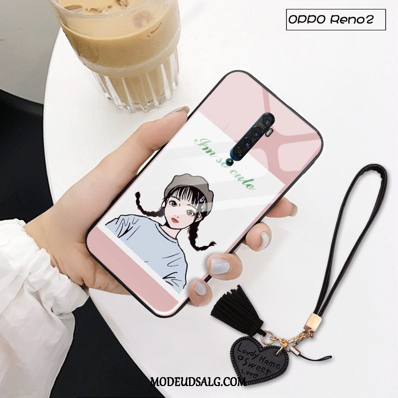 Oppo Reno 2 Z Etui Tree Af Personlighed Cover Blød Trend