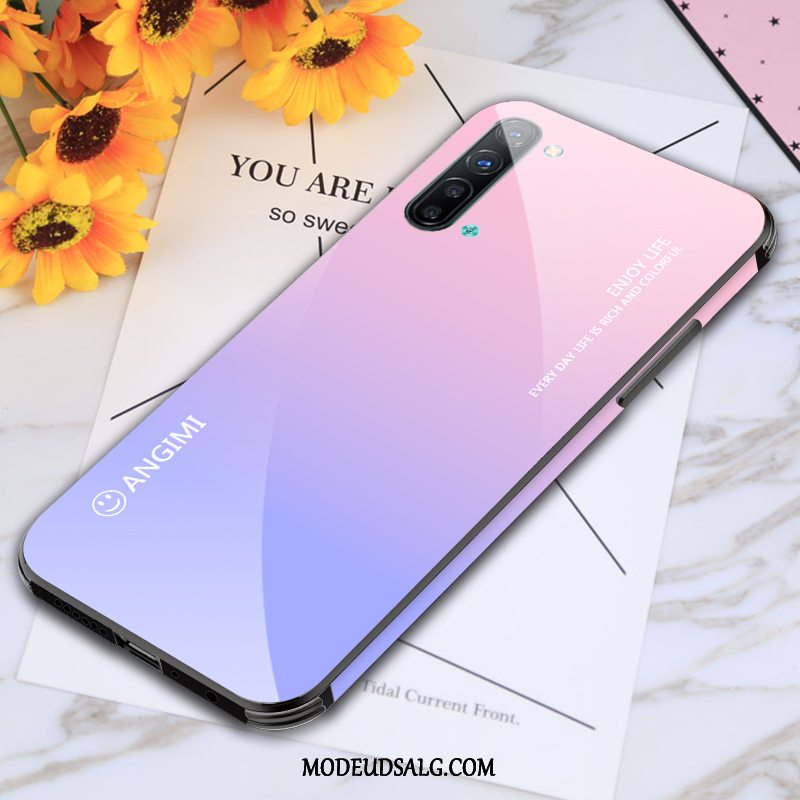 Oppo Reno 3 Etui Af Personlighed Beskyttelse Alt Inklusive Kreativ Lyserød