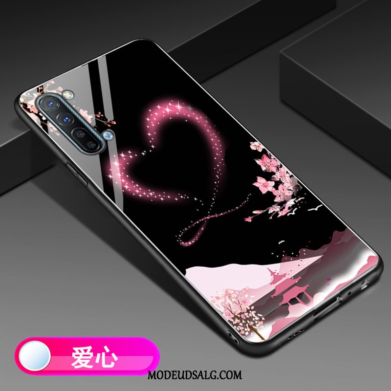 Oppo Reno 3 Etui Alt Inklusive Glas Silikone Sort Anti-fald