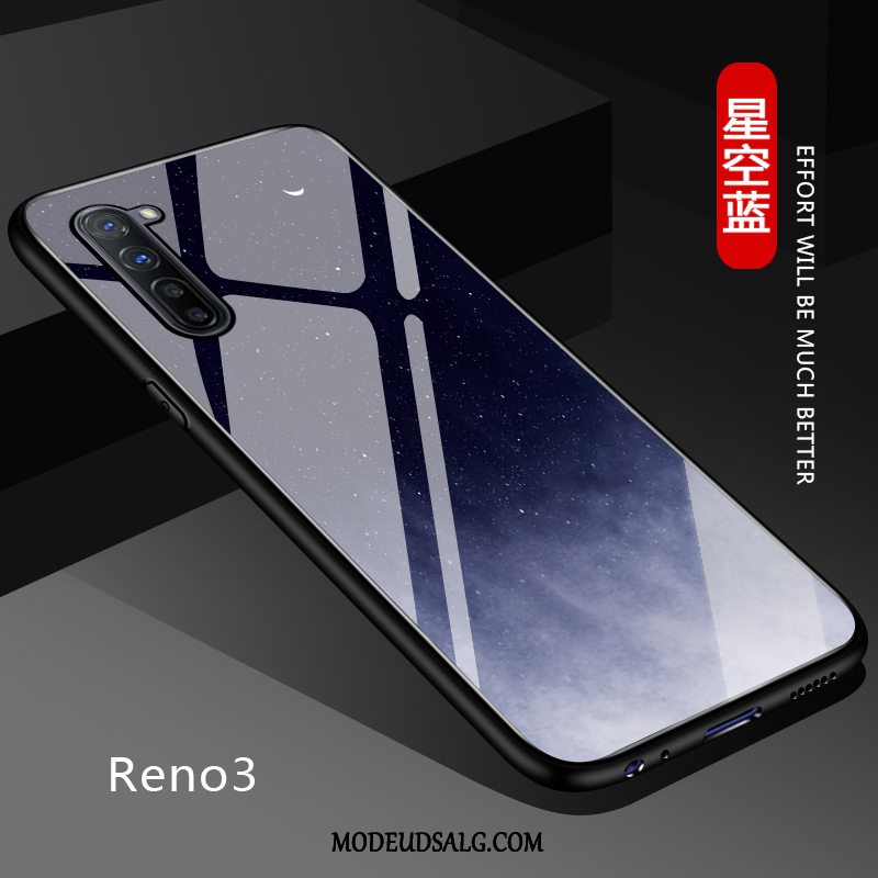 Oppo Reno 3 Etui Alt Inklusive Solid Farve Elskeren Beskyttelse Silikone