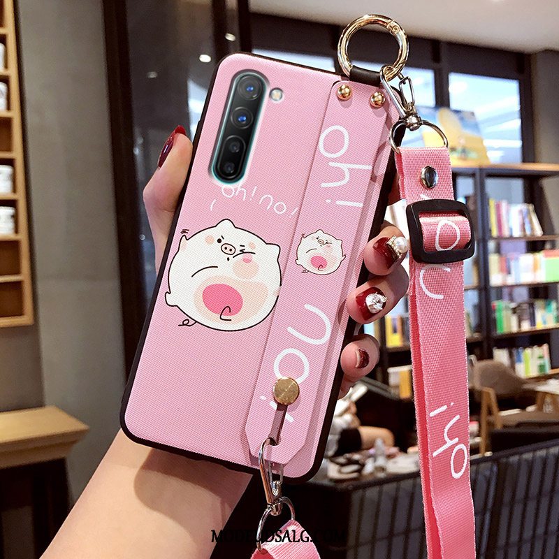 Oppo Reno 3 Etui Anti-fald Silikone Cover Cartoon Net Red