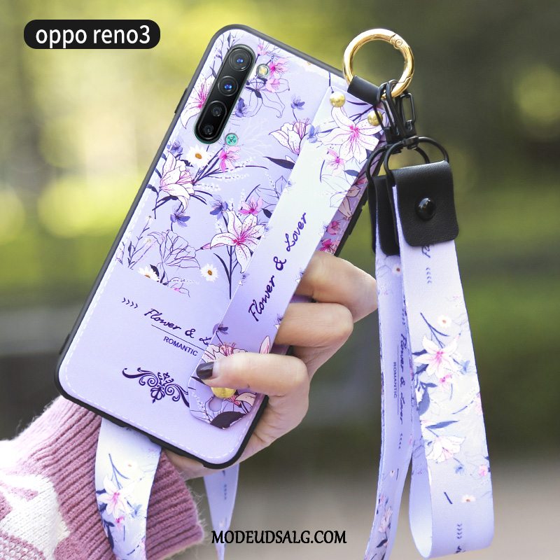 Oppo Reno 3 Etui Blød Trend Cover Silikone Vind