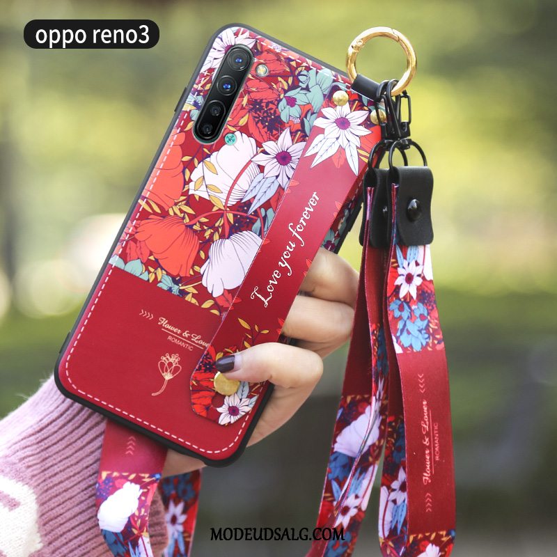 Oppo Reno 3 Etui Blød Trend Cover Silikone Vind