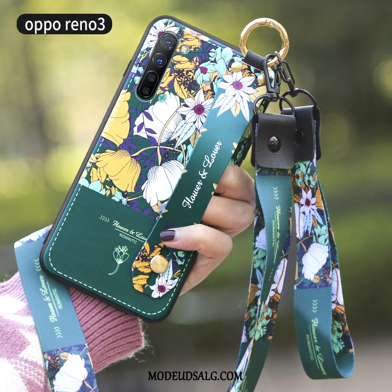 Oppo Reno 3 Etui Blød Trend Cover Silikone Vind