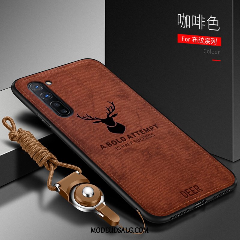 Oppo Reno 3 Etui / Cover Blød Simple Alt Inklusive Anti-fald Silikone