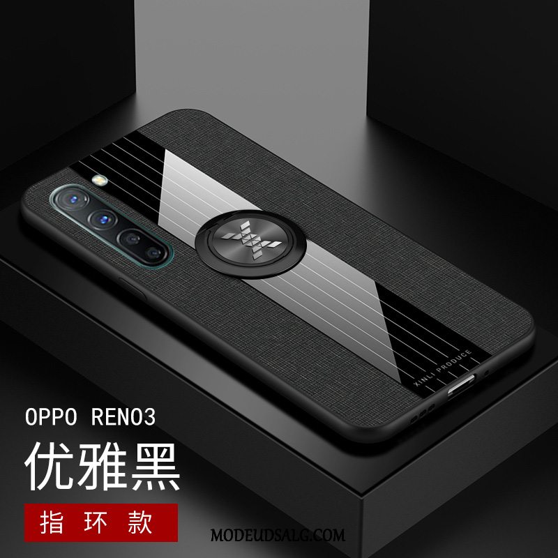 Oppo Reno 3 Etui / Cover Business Hård Beskyttelse Ny Klud