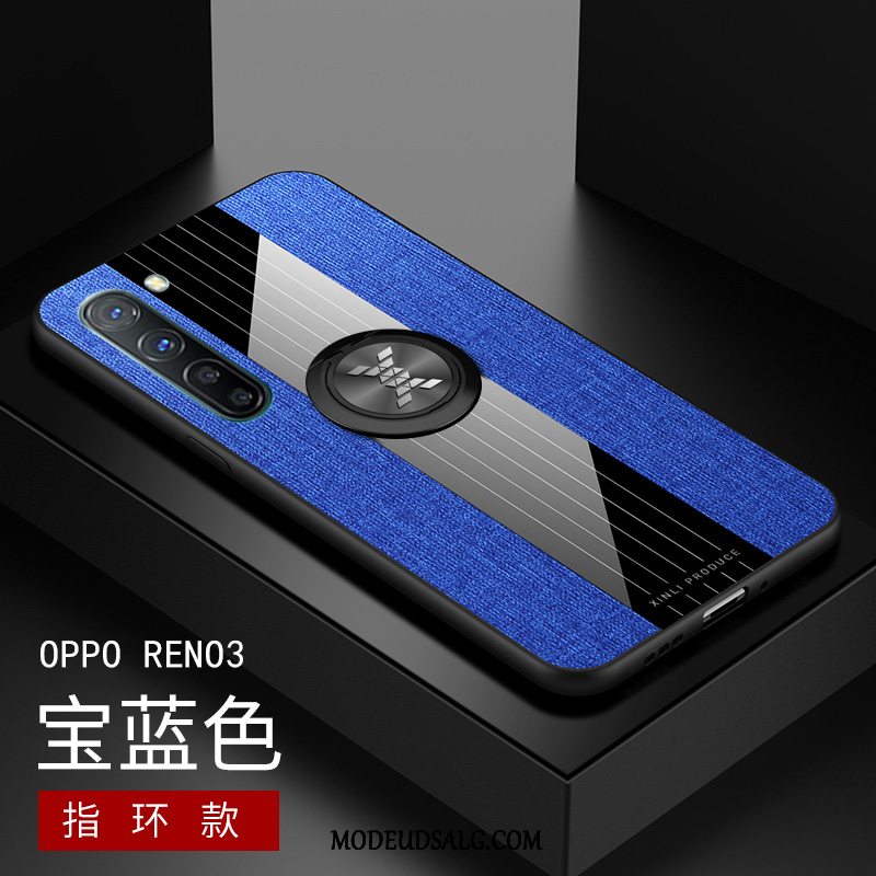 Oppo Reno 3 Etui / Cover Business Hård Beskyttelse Ny Klud