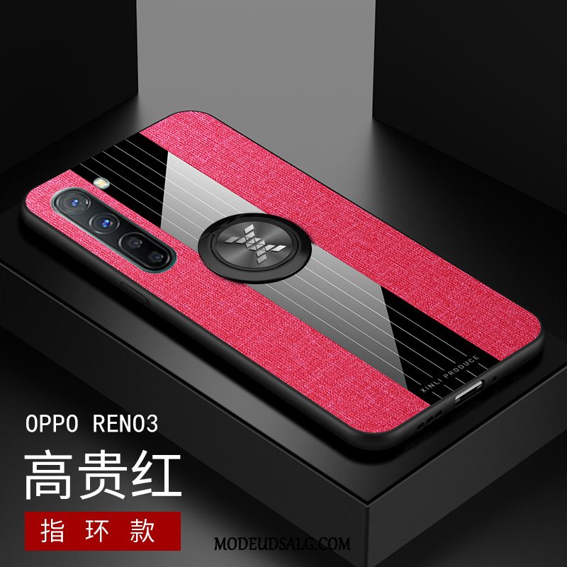 Oppo Reno 3 Etui / Cover Business Hård Beskyttelse Ny Klud