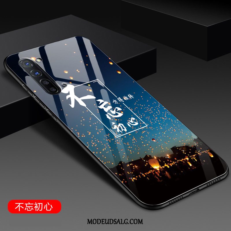 Oppo Reno 3 Etui / Cover Silikone Beskyttelse Lilla Af Personlighed Alt Inklusive