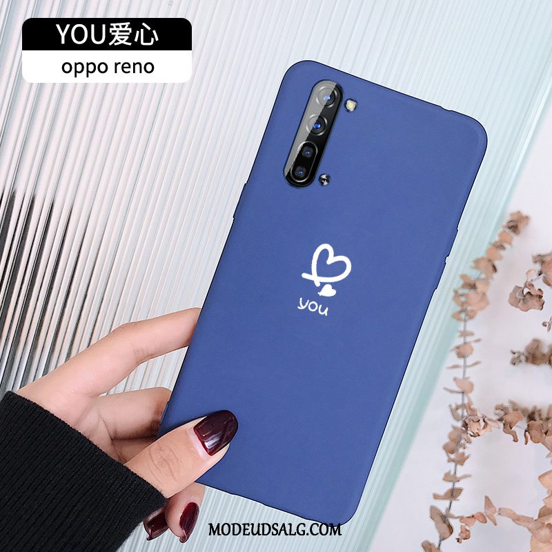 Oppo Reno 3 Etui / Cover Silikone Trendy Elskeren Simple Af Personlighed