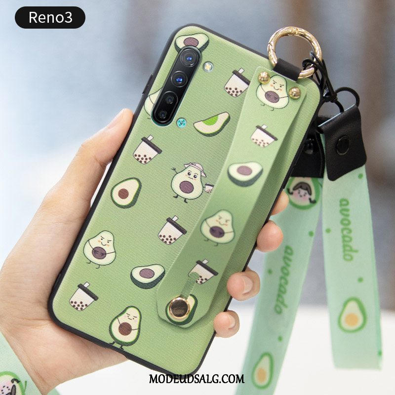 Oppo Reno 3 Etui Frisk Lille Sektion Frugt Silikone Cover