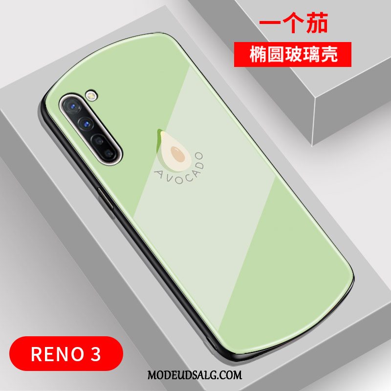 Oppo Reno 3 Etui Trend Anti-fald Spejl Smuk Cirkel