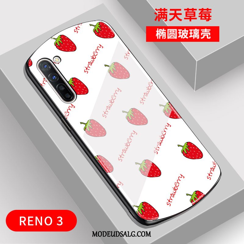 Oppo Reno 3 Etui Trend Anti-fald Spejl Smuk Cirkel