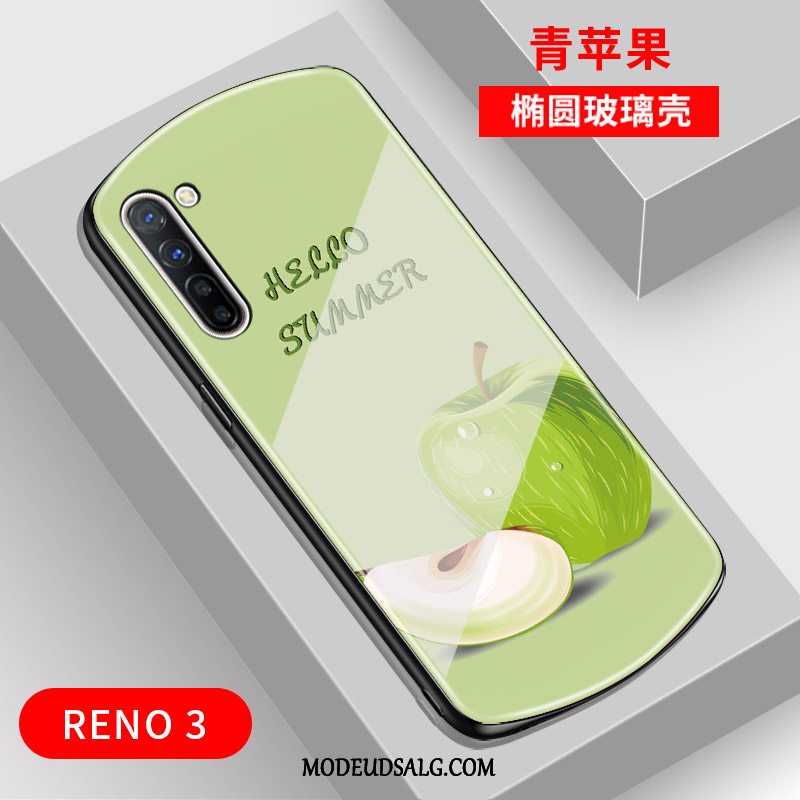 Oppo Reno 3 Etui Trend Anti-fald Spejl Smuk Cirkel