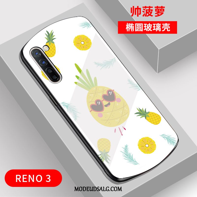 Oppo Reno 3 Etui Trend Anti-fald Spejl Smuk Cirkel